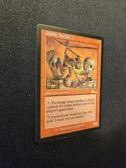 MTG Urza's Legacy; Goblin Welder - 80 (Regular Rare) - Image 3