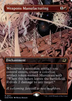 Weapons Manufacturing (Borderless) FOIL R Edge of Eternities 311 NM - Image 1