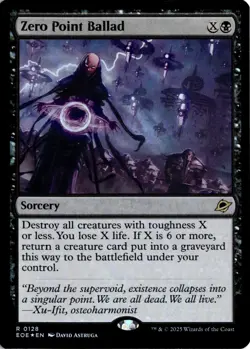 Zero Point Ballad FOIL R Edge of Eternities 128 NM - Image 1
