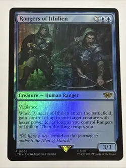 MTG Lord of the Rings Rangers of Ithilien Foil 0066 NM Rare - Image 1