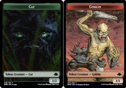 Cat Token (008) // Goblin Token - Foil x1 - Dominaria Remastered - NM-Mint, Engl - Image 1