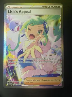 Pokemon Lisia's Appeal 246/191 Special Illustration Rare Surging Sparks NM - Image 1