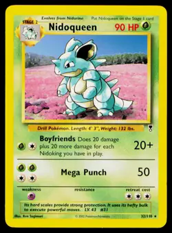 Nidoqueen Normal #032/110 Rare Pokemon Legendary Collection NM - Image 1