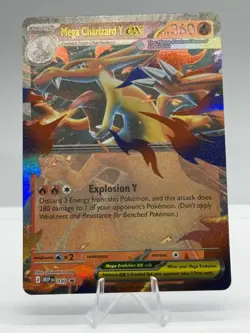Pokemon TCG Mega Charizard Y EX 030 MEGA EVOLUTIONS (b) Promo - Image 1