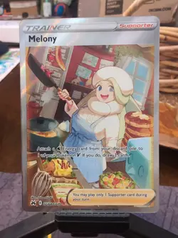 Pokemon TCG Melony GG64/GG70 Crown Zenith: Galarian Gallery Holo NM - Image 1