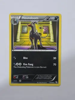 Houndoom Dragons Exalted #75/124 Base Pokemon NM - Image 1