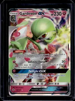 2017 Pokemon SM Burning Shadows Gardevoir GX #93/147 - Image 1