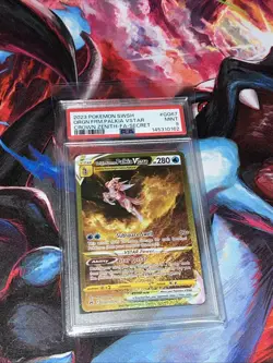 POKEMON 2023 Crown Zenith Full Art Secret ORIGIN FORME PALKIA Vstar #GG67 PSA 9 - Image 1