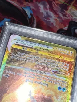 POKEMON 2023 Crown Zenith Full Art Secret ORIGIN FORME PALKIA Vstar #GG67 PSA 9 - Image 5