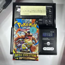 22.73g Mega Evolution Pokemon Booster Pack - Sealed - Image 1