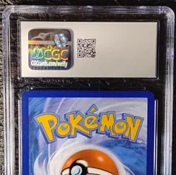 Pokemon TCG Eevee 173 SVP: Scarlet Violet Promo English Full Art Holo CGC Mint 9 - Image 5