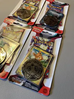 Lot of 4 Pokemon TCG Scarlet & Violet Obsidian Flames Checklane Blister Pack New 820650853319 - Image 2