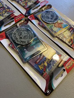 Lot of 4 Pokemon TCG Scarlet & Violet Obsidian Flames Checklane Blister Pack New 820650853319 - Image 4