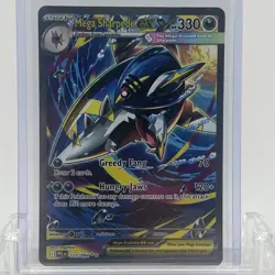 Pokemon TCG Phantasmal Flames Mega Sharpedo ex #127/094 SIR NM - Image 1