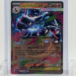 Pokemon TCG Phantasmal Flames Mega Charizard ex #013/094 Double Rare NM - Image 1