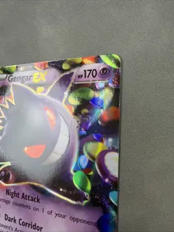Pokemon TCG XY - Phantom Forces #34/119 Gengar EX NM - Image 3