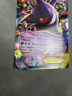 Pokemon TCG XY - Phantom Forces #34/119 Gengar EX NM - Image 5