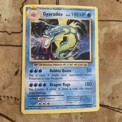 Gyarados 34/108 Pokemon TCG XY -Evolutions Holo Rare Moderately Played Free Ship - Image 1