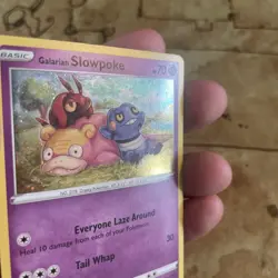 Galarian Slowpoke SWSH126 Pokemon Black Star Promo LP Free Shipping - Image 3
