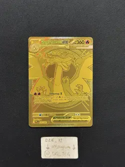 Pokemon Phantasmal Flames - Mega Charizard X Ex - 130/094 GOLD FULL ART - MINT￼ - Image 5