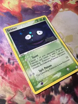 Pokemon Grimer 56/109 EX Team Rocket Returns Reverse Holo 2004 TCG - Image 2