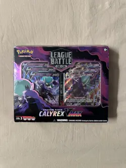 Pokemon Ice & Shadow Rider Calyrex VMAX League Battle Decks tcg 2 Sets - Image 1