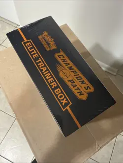 Pokemon TCG: Champion's Path Elite Trainer Box Sealed! Lowered Price Due To Seal - Image 5