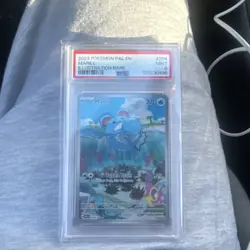 Pokemon Marill 204/193 Sv02 Paldea Evolved Illustration Rare Holo PSA 9 - Image 1