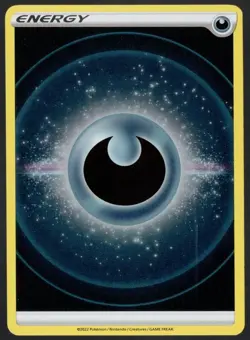 Pokemon TCG Brilliant Stars Darkness Energy Reverse Holo - Image 1