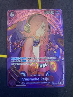 Bandai Vinsmoke Reiju EB03-031 Super Rare Foil SP Full Art One Piece Heroines - Image 1