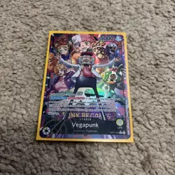 One Piece CCG Vegapunk Alt Art Leader OP07-97! 500 Years In The Future - Image 1