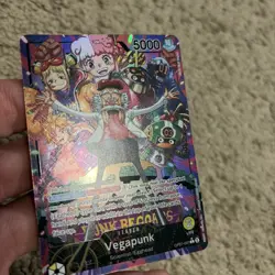 One Piece CCG Vegapunk Alt Art Leader OP07-97! 500 Years In The Future - Image 3