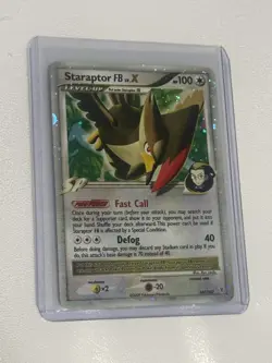 STARAPTOR FB LV. X Supreme Victors POKEMON Holo 2009 Trading Card 147/147 - Image 1