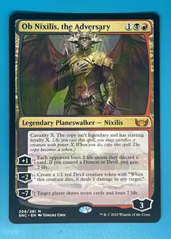 Mtg Ob Nixilis, the Adversary Streets of New Capenna Regular - Image 1