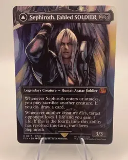 Sephiroth, Fabled SOLDIER (0317) (Borderless) Final Fantasy Non-Foil - Image 1