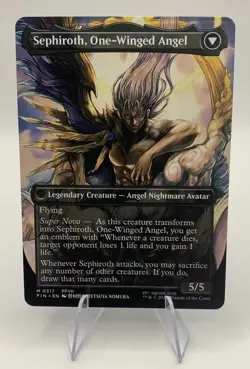 Sephiroth, Fabled SOLDIER (0317) (Borderless) Final Fantasy Non-Foil - Image 2