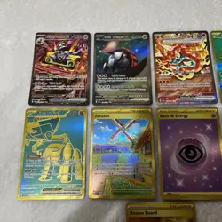 Pokemon TCG 9 Card Lot SV Scarlet & Violet SIR/Hyper Rare LP-NM - Image 2