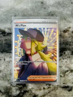N's Plan 170/086 Sv: Black Bolt Holo Pack Fresh Pokemon Card 🔥 - Image 1