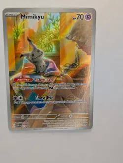Mimikyu - SVP075 - Pokemon Scarlet & Violet Promo Ultra Rare Holo Card NM - Image 1