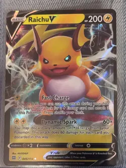 Pokemon Lot #1 - 20 Card Lot - Raichu V, Kyurem V, Eevee VMAX and more!!! - Image 4