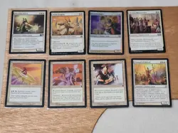 MTG Cleric x8 Banisher Priest,Noble Templar,Evangel of Helliod,Nova Cleric - Image 1
