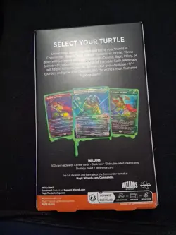 MTG- Teenage Mutant Ninja Turtles COMMANDER DECK Sealed in Box Free Shipping!! - Image 3