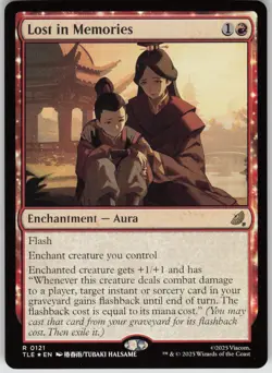 MTG Lost in Memories Foil NM Avatar: The Last Airbender: Eternal Legal Magic 121 - Image 1