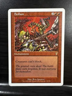 Magic: The Gathering | Bedlam - 174/350 | 7th Edition | LP-NM - Image 1