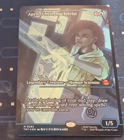 April O'Neil, Hacktivist (0282) (Showcase) Teenage Mutant Ninja Turtles Foil - Image 2