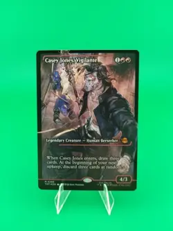 Casey Jones, Vigilante (0286) Showcase FOIL Teenage Mutant Ninja Turtles MYTHIC - Image 1