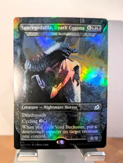 Spacegodzilla, Death Corona - Void Beckoner (NM FOIL) IKO: Lair of Behemoths MTG - Image 1