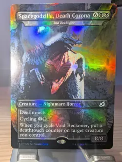 Spacegodzilla, Death Corona - Void Beckoner (NM FOIL) IKO: Lair of Behemoths MTG - Image 3