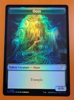 1x Thopter & Ooze (0008) | FOIL TOKEN | Murders at Karlov Manor | MTG Magic - Image 2