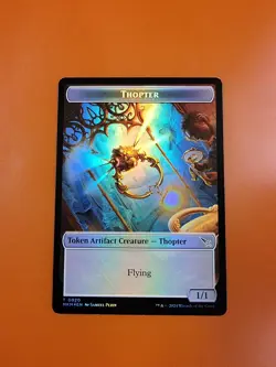 1x Thopter & Ooze (0008) | FOIL TOKEN | Murders at Karlov Manor | MTG Magic - Image 3